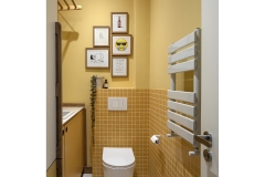 Bespoke downstairs WC completed as part of a full house renovation in Brockley, South East London.

