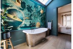 Contemporary ensuite bathroom completed by Excel Construction in Wandsworth.