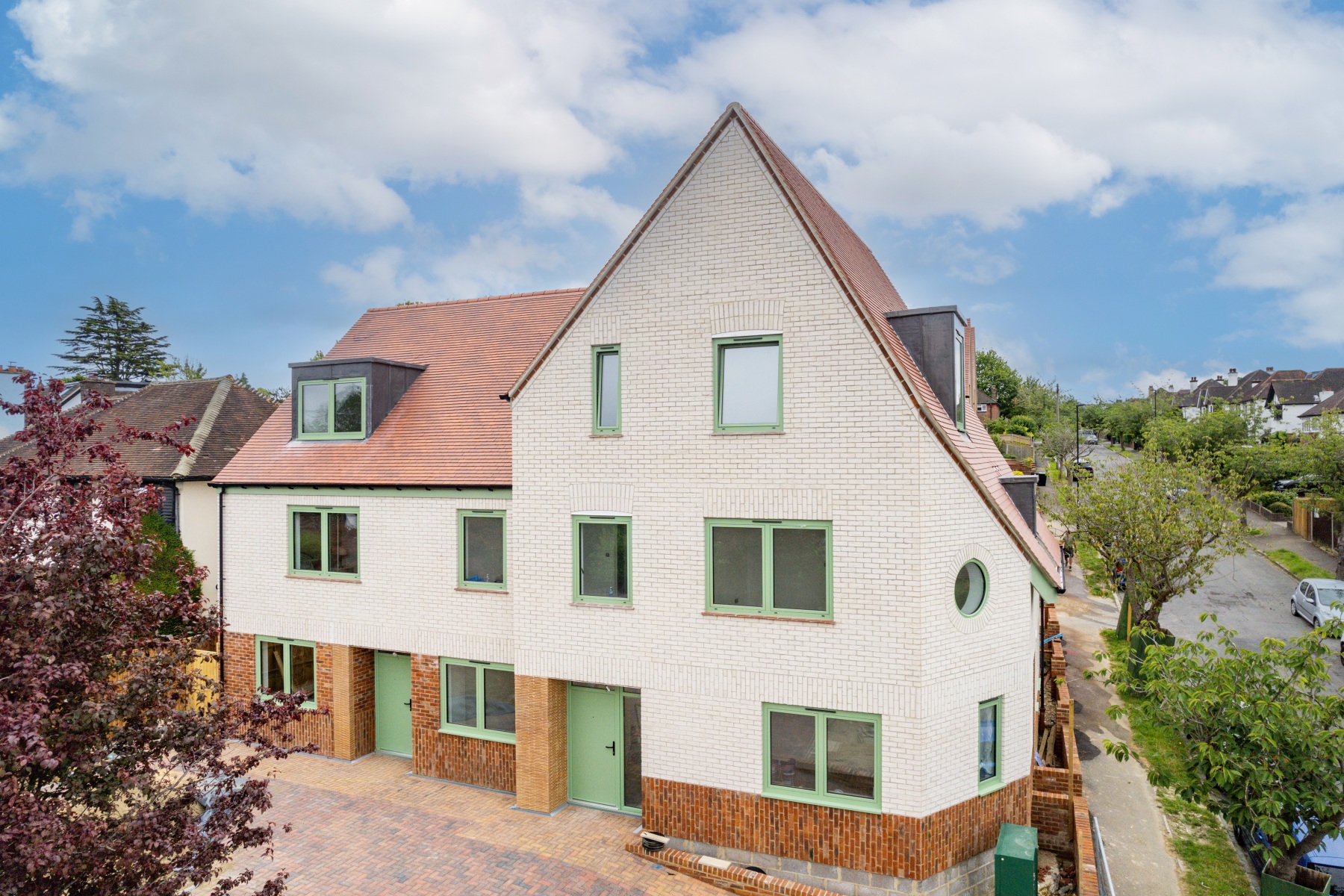 new build houses South Croydon, Purley Downs Road, energy efficient homes, residential development, South London building contractors, Excel Construction